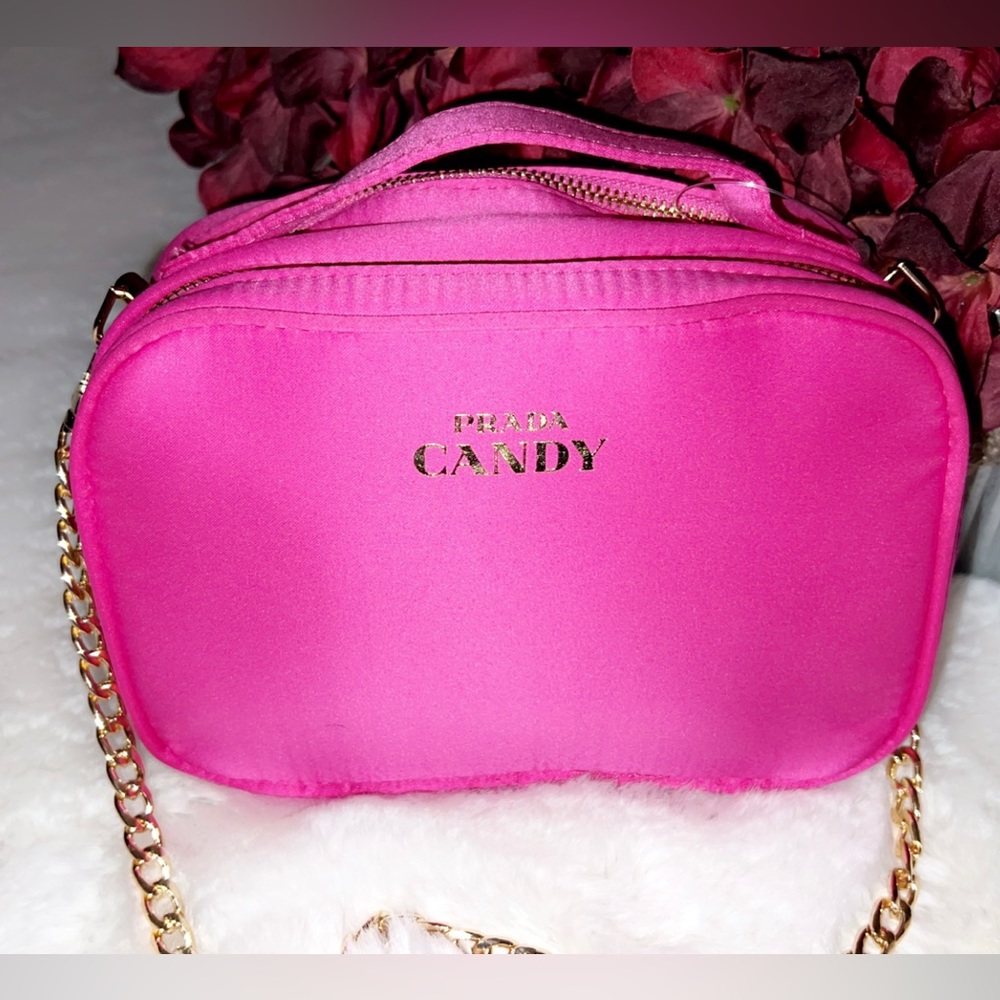 PRADA CANDY Nylon Chain Shoulder Bag - Picture 2 of 9